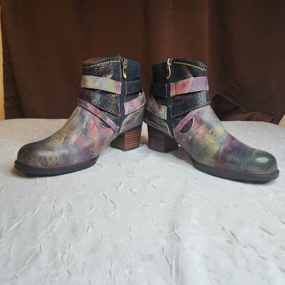 L'Artiste Shazzam Spring Step Ankle Boots Women's Size 39 US 8.5 Fairycore - Picture 3 of 7